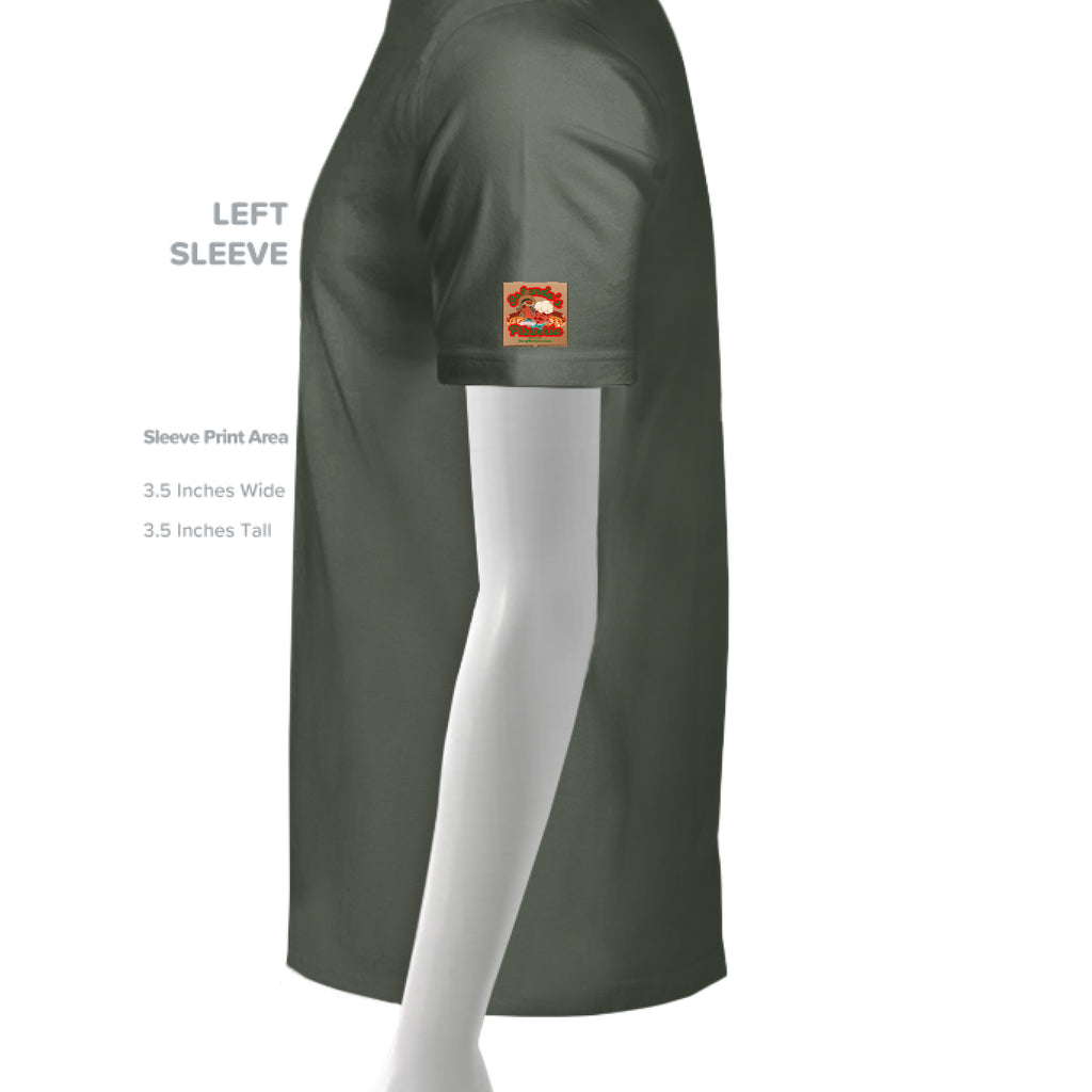 MILITARY GREEN - SLEEVE_LEFT