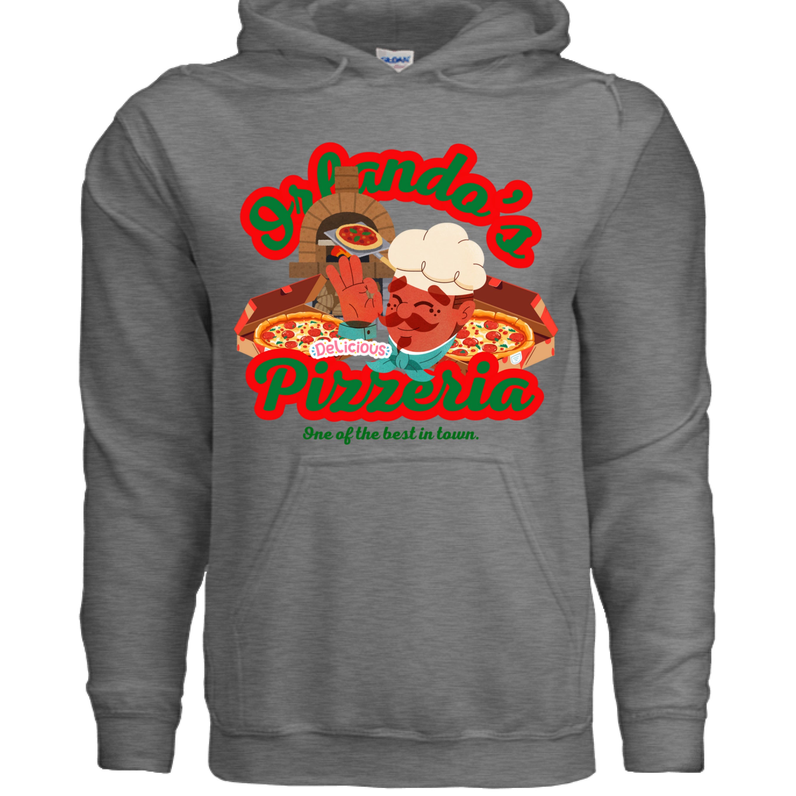 GRAPHITE HEATHER - FRONT