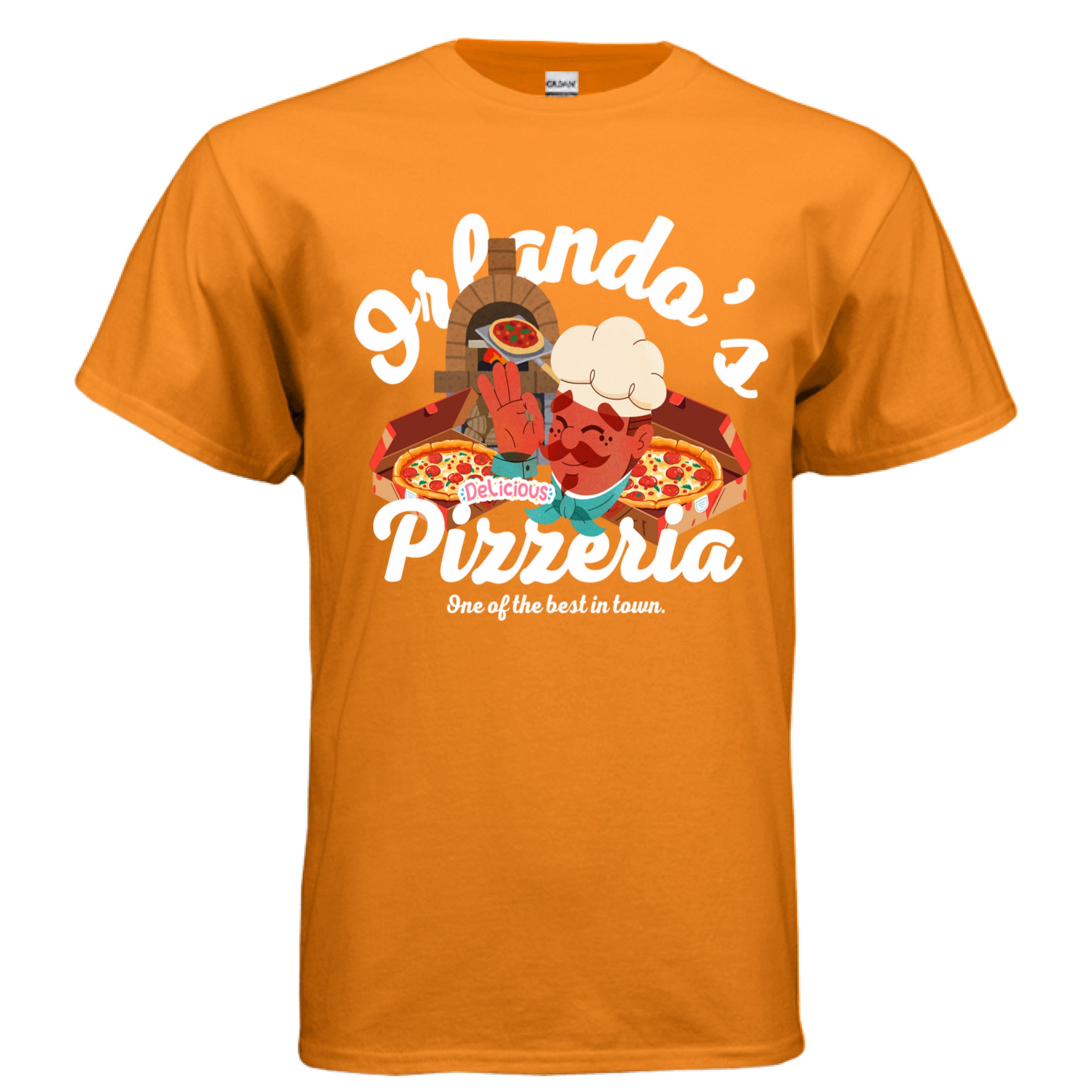 SAFETY ORANGE - FRONT